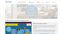 Desktop Screenshot of emergingproperty.co.uk
